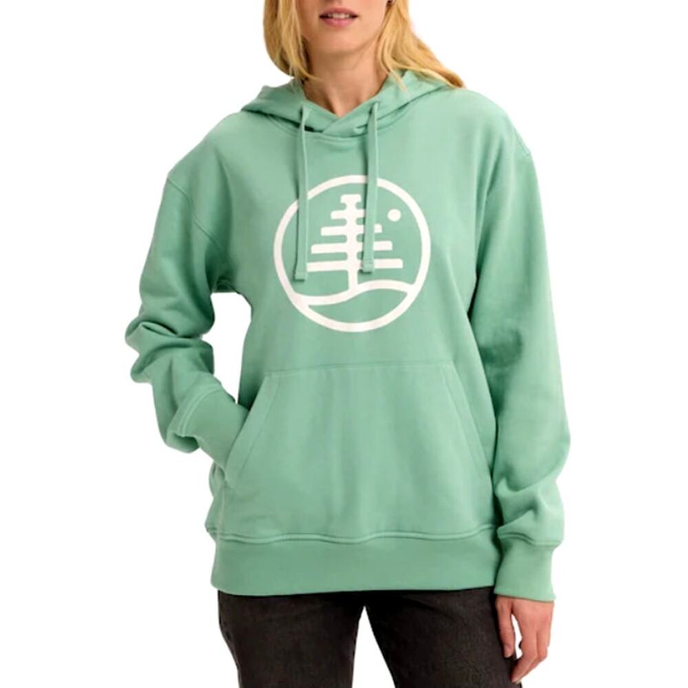 Burton Unisex Soft Sage Family Tree Pullover Hoodie Size M